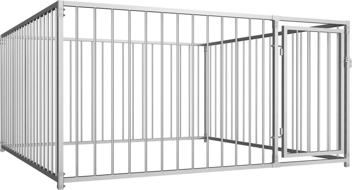 Medina Hondenkennel voor buiten 200x200x100 cm