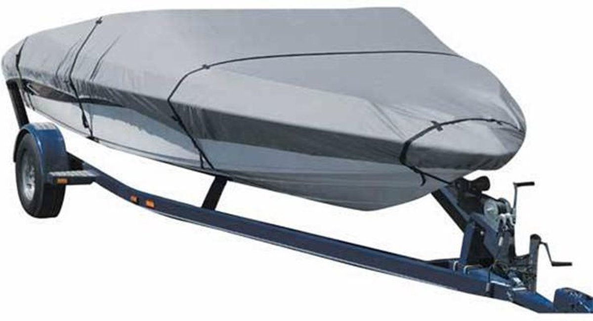 Universeel Dekzeil Grijs de Luxe 600D L 510-550 cm B 238 cm