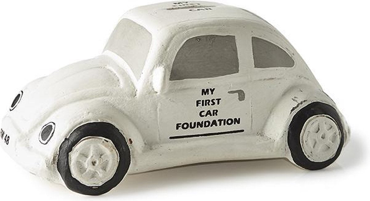 Riviera Maison - My Car Money Saver - Spaarpot - Wit