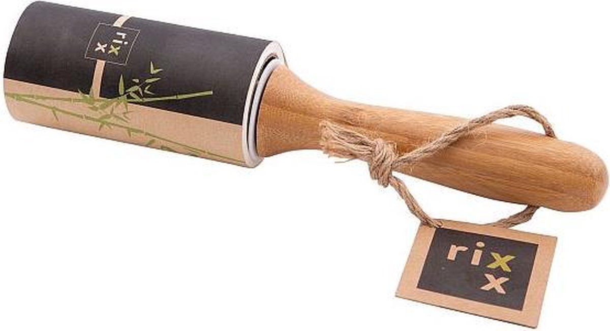 Kledingroller - Bamboe houder en rol