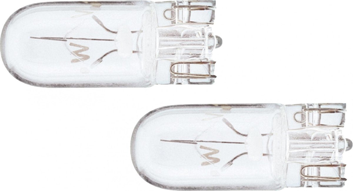 W5W T10 halogeen kentekenlicht - Voertuigverlichting - W5W T10 - 12 Volt - 5 Watt - 2 stuks