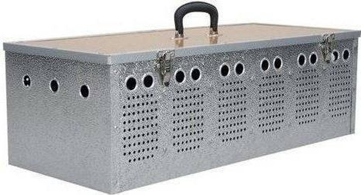 Weduwschapsmand 4 vaks Aluminium