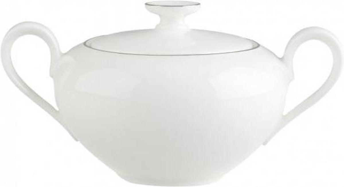 V&B Anmut platinum suikerpot