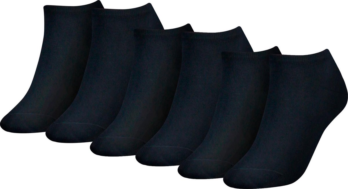 Tommy Hilfiger Sneakersocks  Sokken - Maat 35-38 - Vrouwen - Donkerblauw