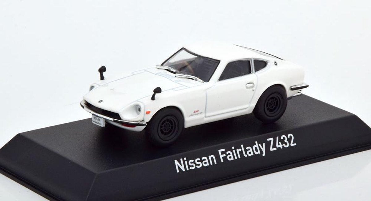 Nissan Fairlady Z432 1969 Wit 1-43 Norev