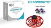 B-Joy Nieuw Hand gestuurde Spinner Drone Buiten kinderspeelgoed + Gratis Led Spinner -  Fly Spinning top Play It UFO | Kleur Rood