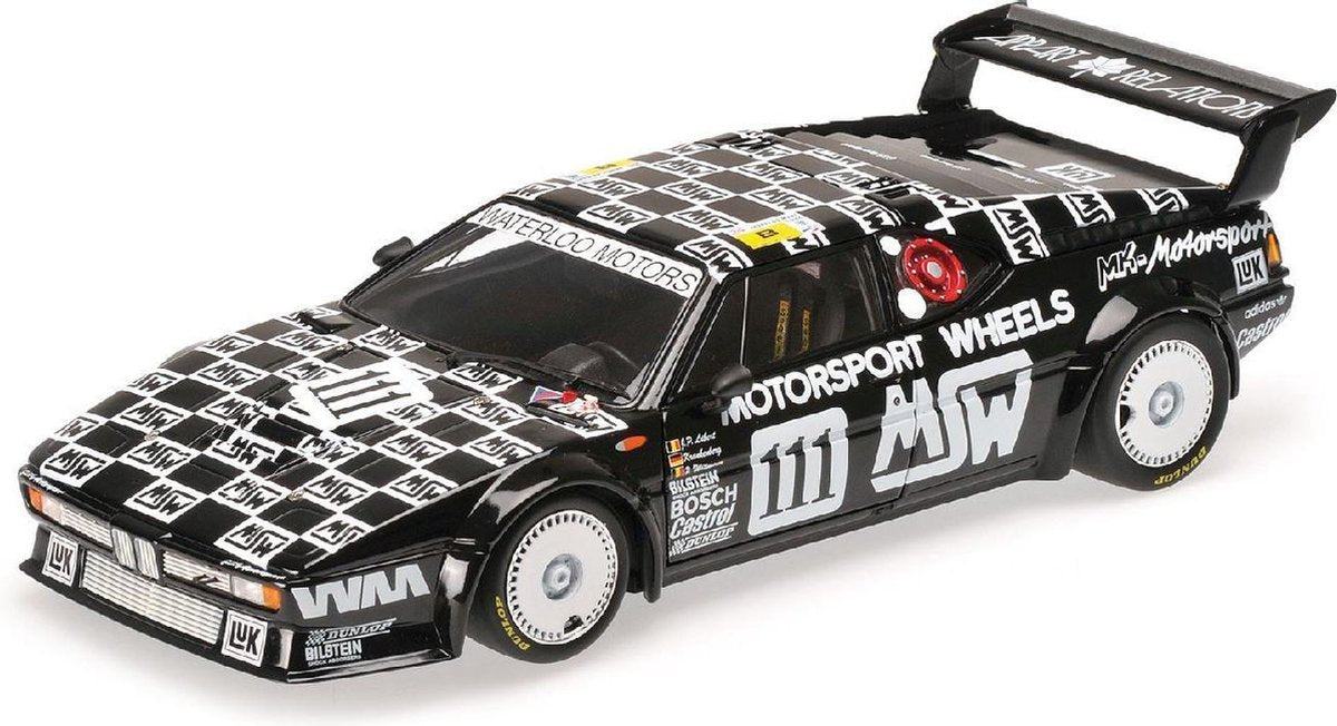 BMW M1 MK Motorsport #111 24H Le Mans 1986 - 1:18 - Minichamps