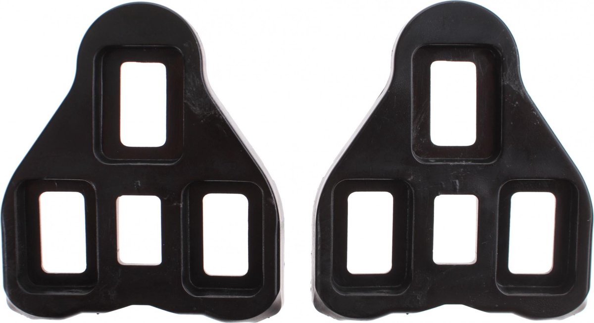 Delta Schoenplaatjes Set Look Zwart 2 Stuks