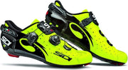 Sidi WIRE Carbon Yellow Vernice Fietsschoen - Maat 40.5