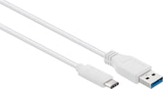 USB3.0 kabel AM-CM wit 3 meter