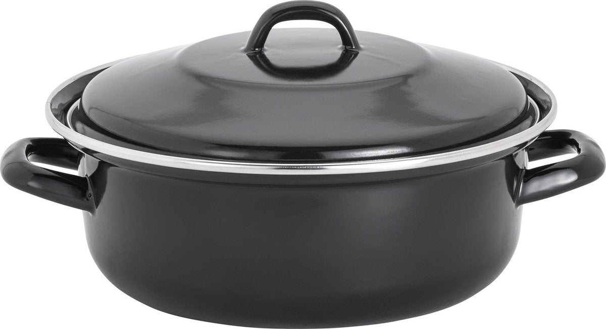 Lite-Body - Emaille - Magnus Braadpan 24cm/2