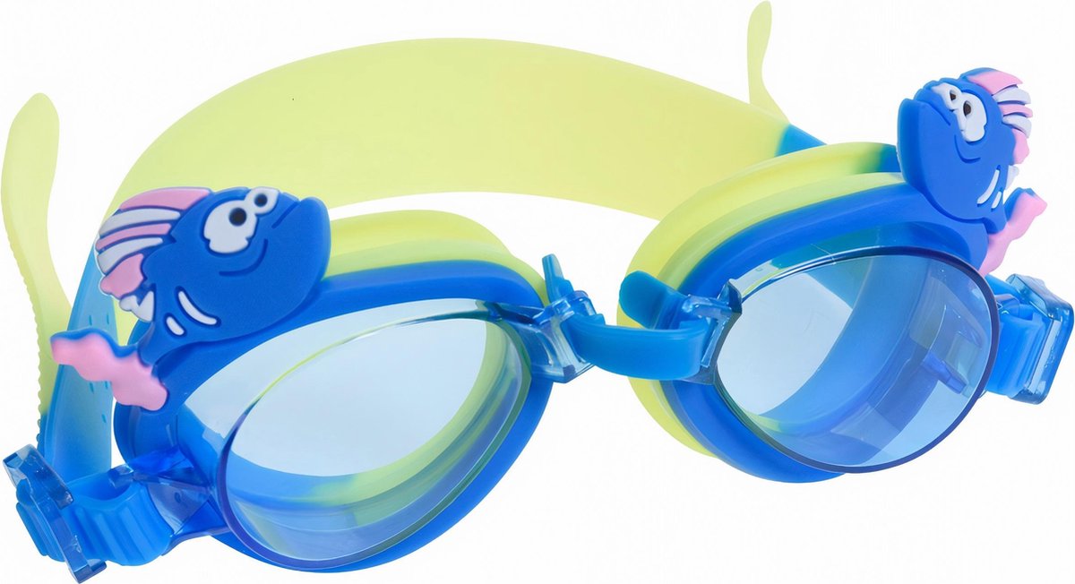 Free And Easy Duikbril Junior Vis One Size Blauw