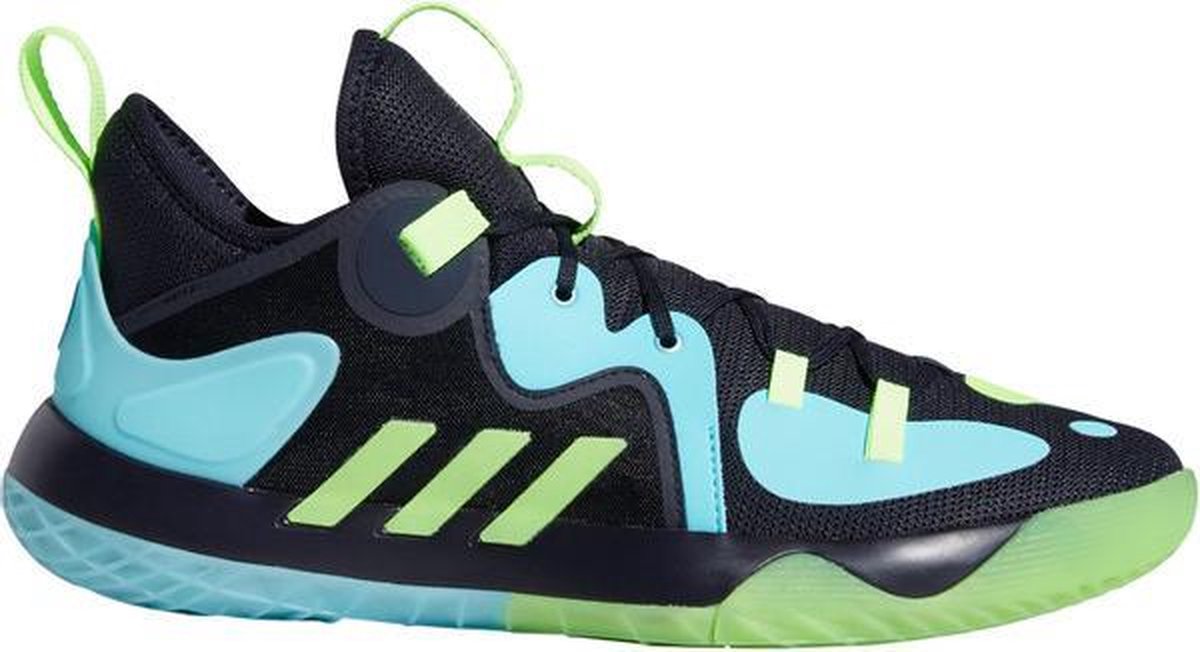 adidas Harden Stepback 2 - zwart/lichtblauw - maat 47 1/3