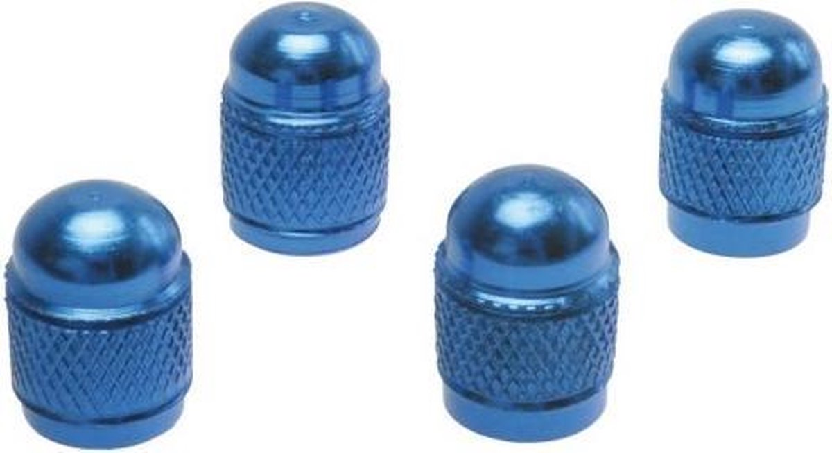 Automax - Ventieldopje - Blauw - Rond - 4 stuks