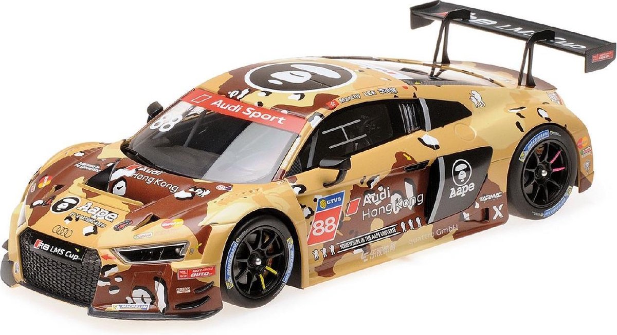 Audi R8 LMS Aape/Audi Hong Kong #88 Audi R8 LMS Cup Shanghai 2016  - 1:18 - Minichamps