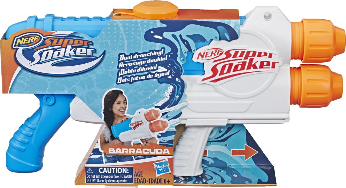 NERF Super Soaker Barracuda - Waterpistool