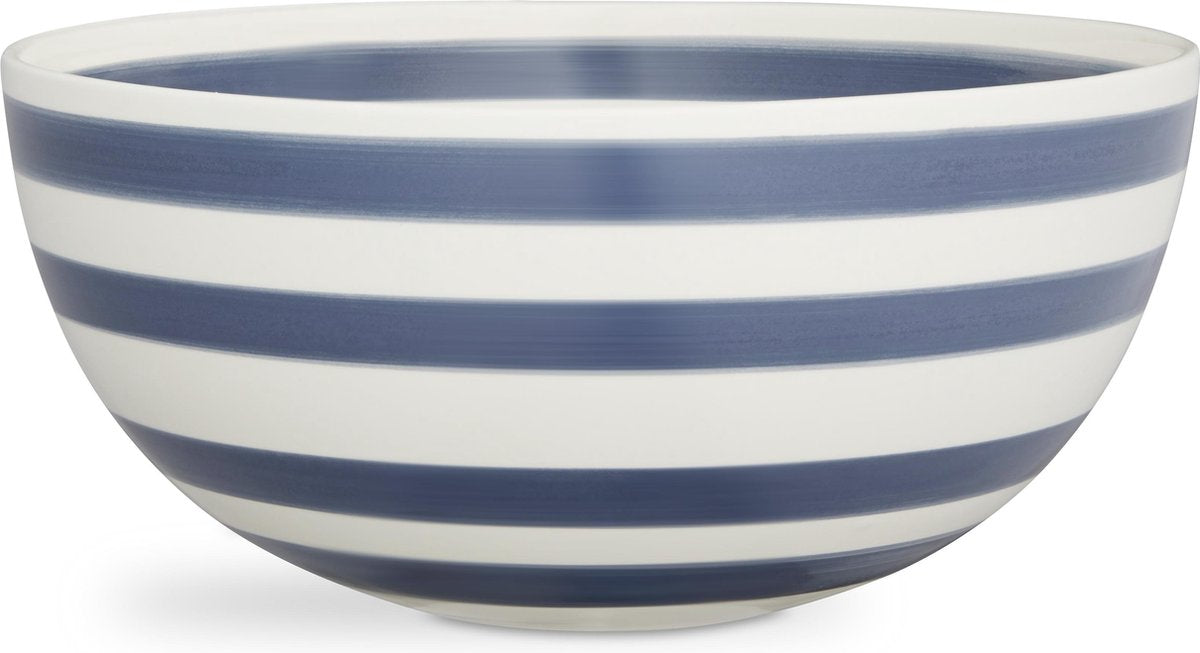 Kahler Design Omaggio Schaal - 30 cm - Staal Blauw