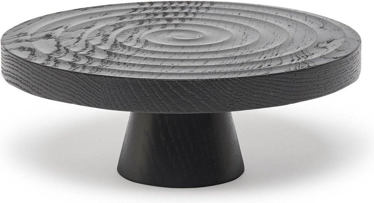 Dutchdeluxes -Presentatieplateau Small - Massief Eiken - Rond ⌀20 cm x 7