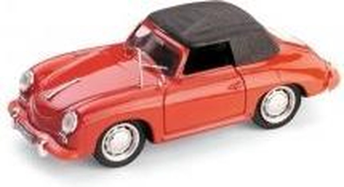 Porsche 356C Cabriolet 1952 Red