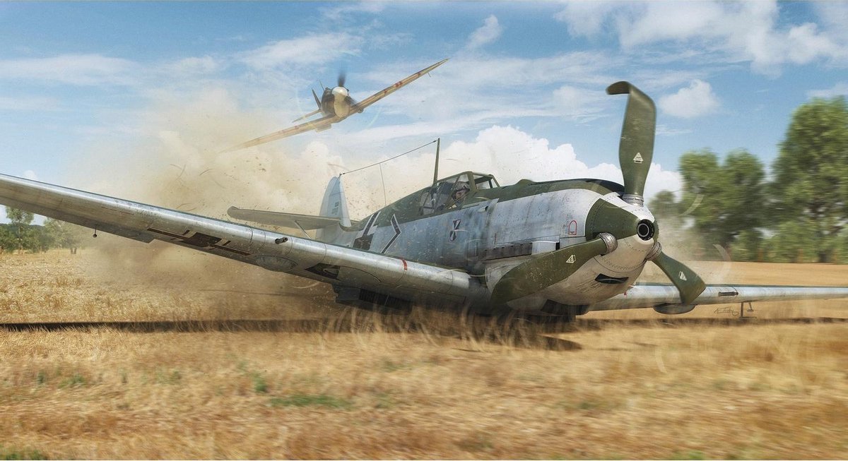 Airfix - Messerschmitt Me109e-4/e-1 (Af05120b)