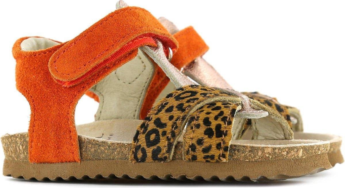 Shoesme Bio Meisjes Sandaal - Leopardo Multi - Maat 22