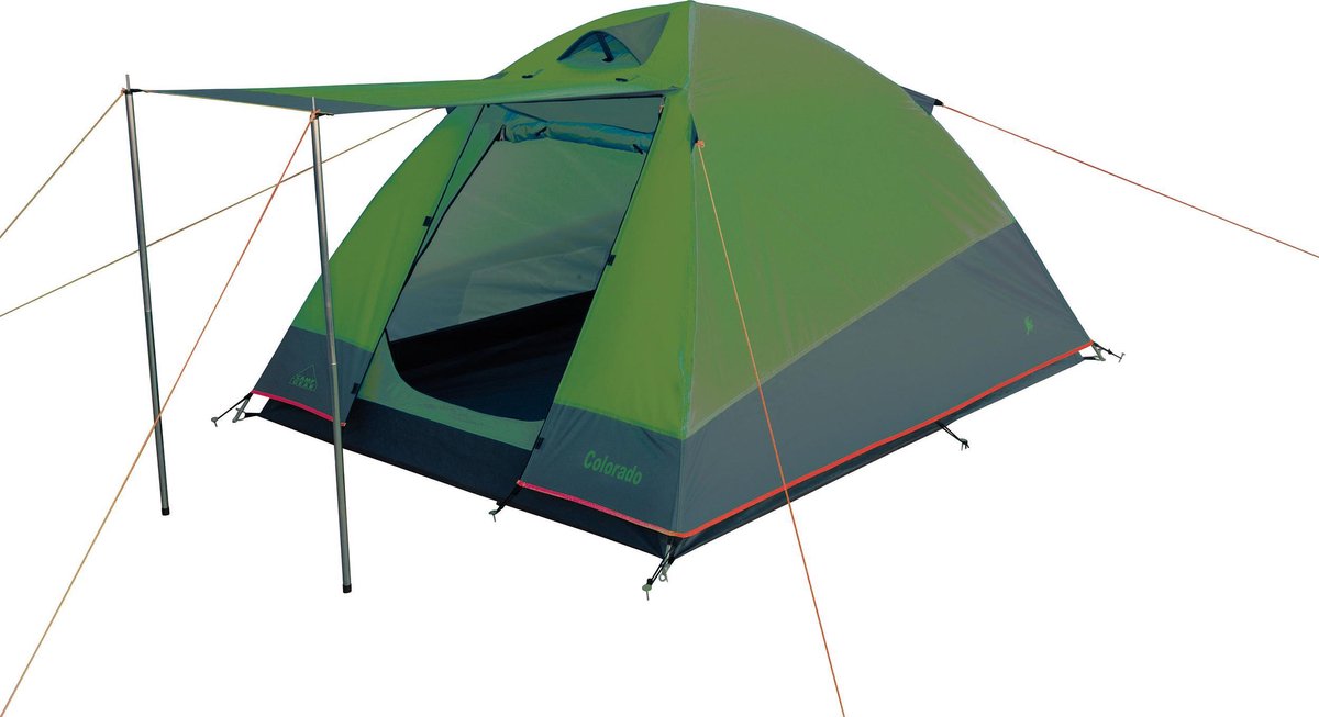 Camp-gear Tent - Colorado - 2-persoons - Groen/grijs
