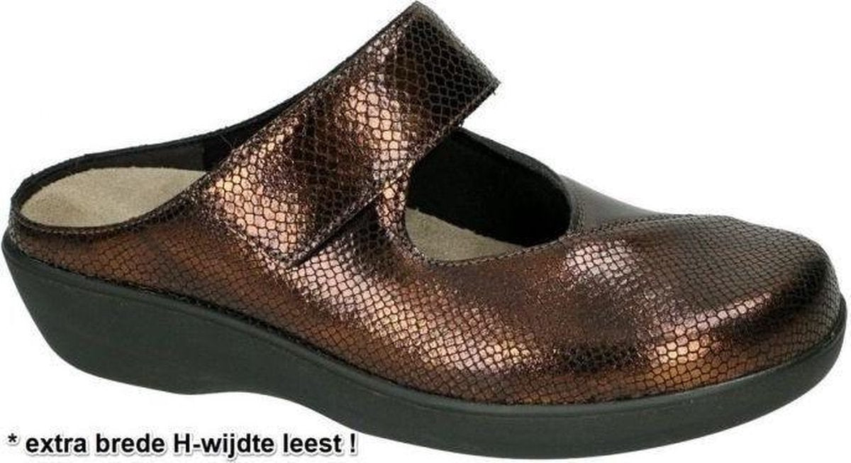 Berkemann -Dames -  brons - pantoffels - maat 37