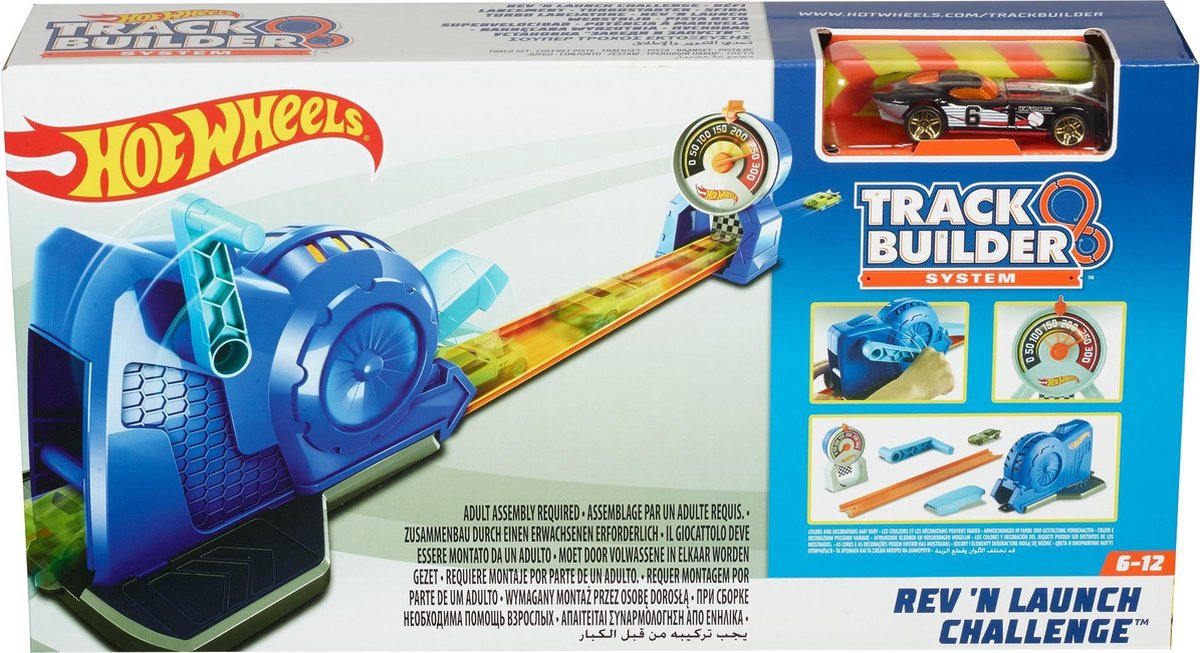 Hot Wheels Track Builder Lanceerder