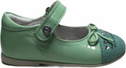 Naturino velcro swarovski  ballerina 8760 lak mint groen mt 20