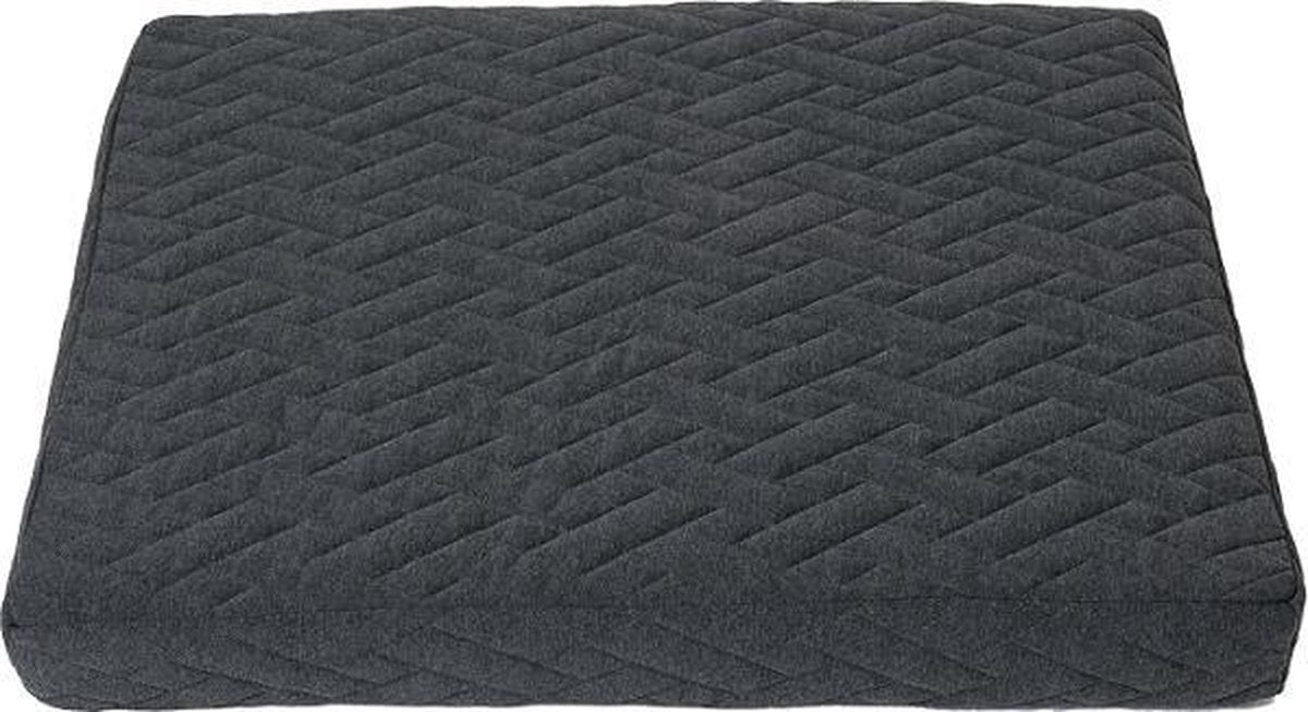 51DN Orthopedische Hondenmatras 51 Quilted  2 Dark Grey-S