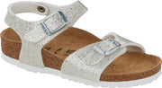 Birkenstock - Rio Cosmic Sparkle White - narrow fit - maat 30