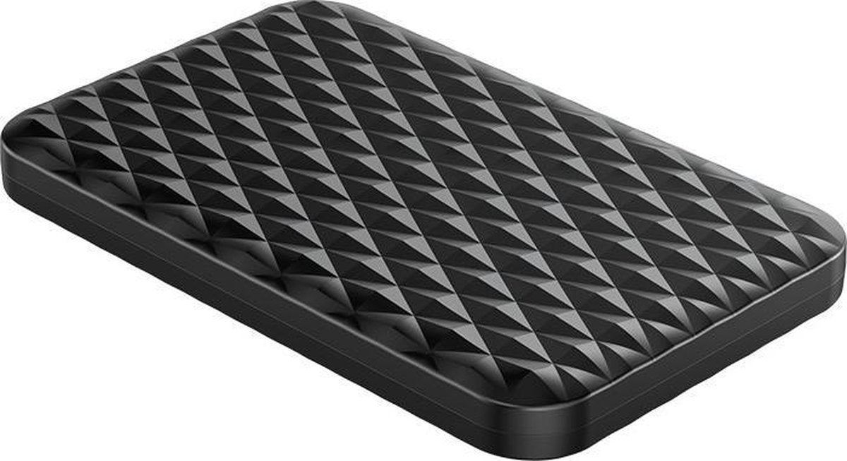 ORICO 2.5 inch harde schijf behuizing met sliding cover - uniek ruit design - zwart