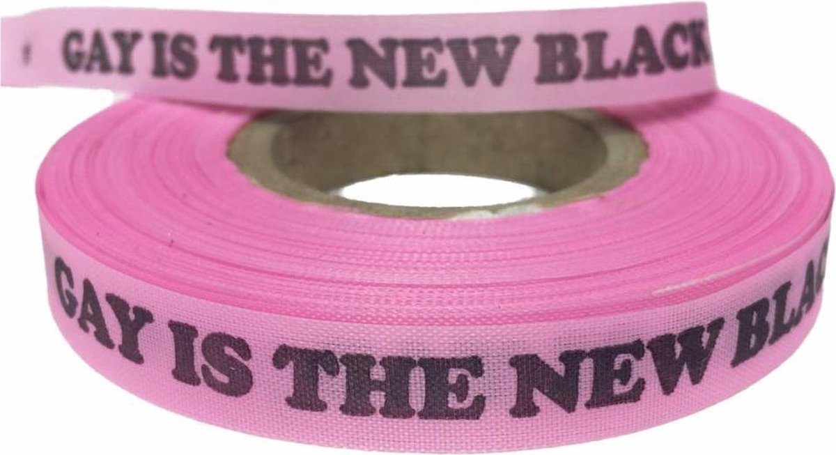 Mix Mamas Bonfim Lint Rol 43 m - Gay is the new black - Roze