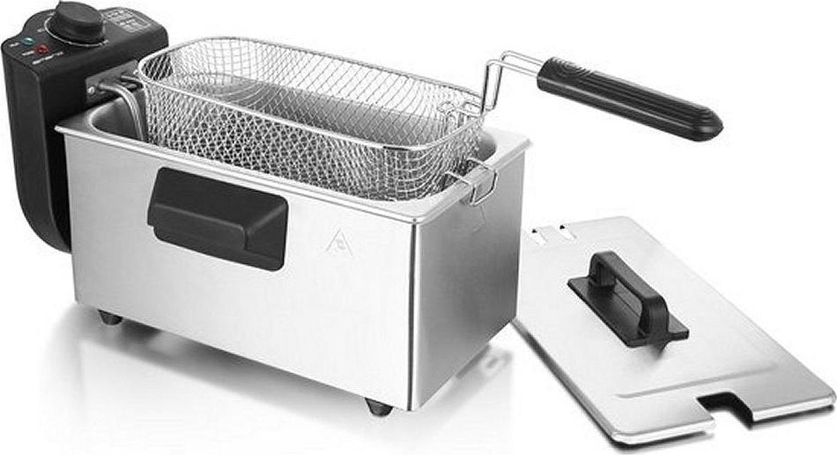 Emerio DF-120482 Friteuse 3L 2000W RVS/Zwart