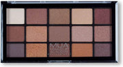 MUA 15 Shade Oogschaduw Palette - Au-Naturel