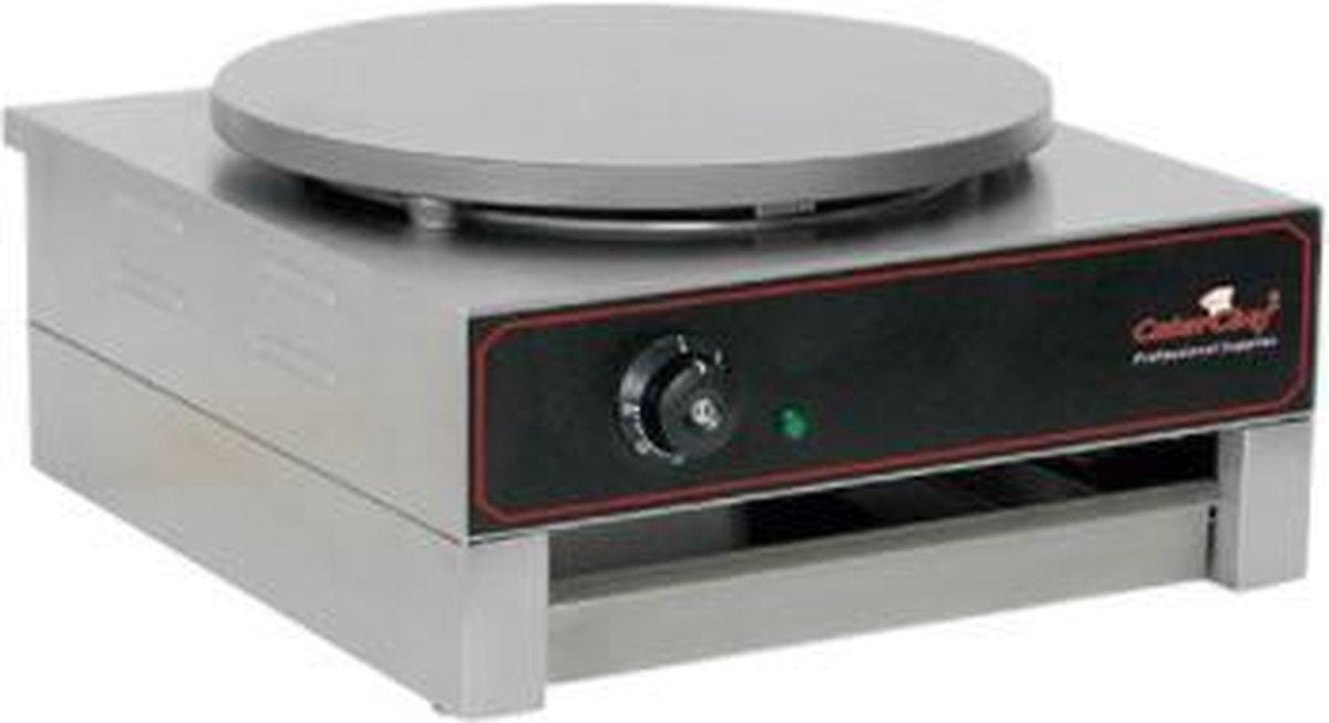 Caterchef crepesbakplaat 2x Ø 400mm