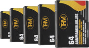5 X Barbecue aanmaakblokjes - BBQ aanmaak - BBQ - Aanmaakblokjes THM wit paraffine - 320 stuks
