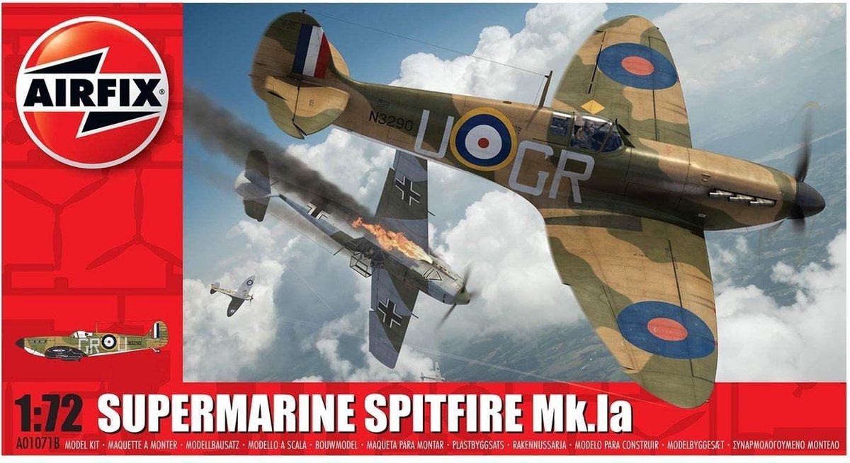 Airfix - Supermarine Spitfire Mkia (Af01071b)