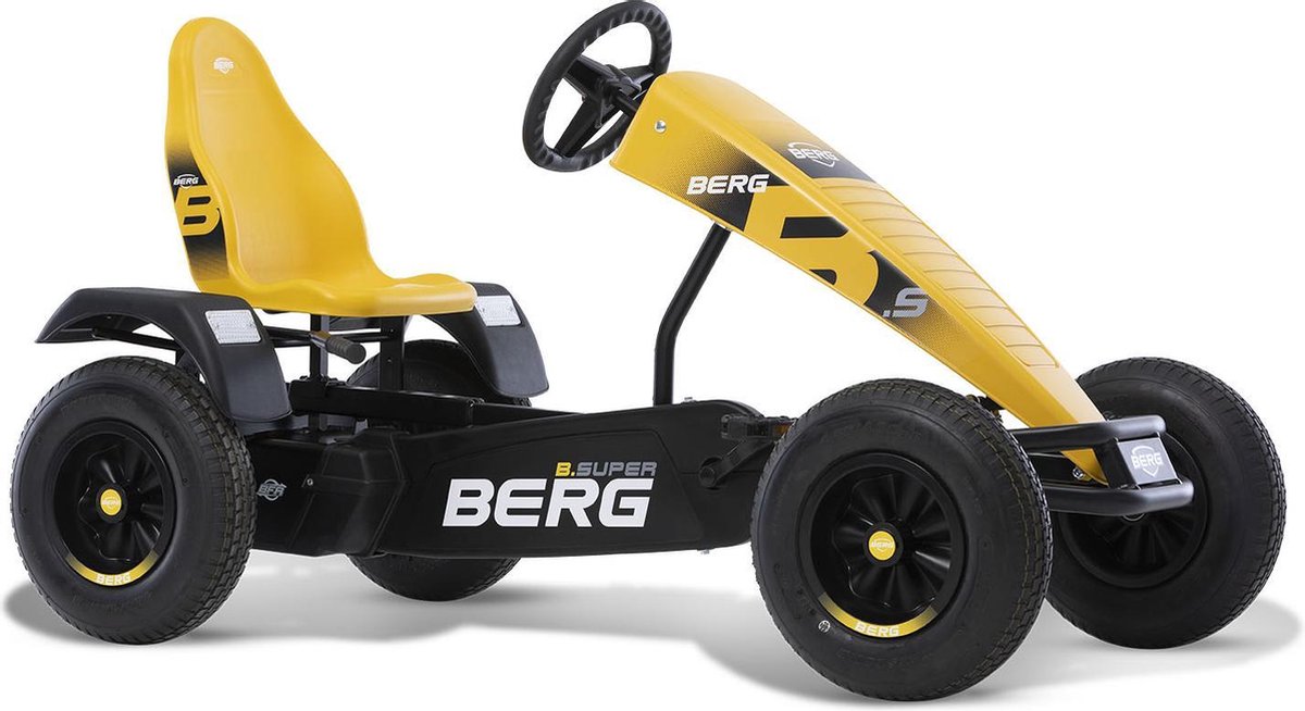 BERG Skelter met XL-frame B.Super Yellow vanaf 5 jaar