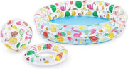 Intex 3-delig Zwembadset 122 x 25 cm - Opblaaszwembad