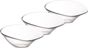 Set van 12x stuks ijs/sorbet coupes van glas 180 ml - Ijscoupe glazen/schaaltjes