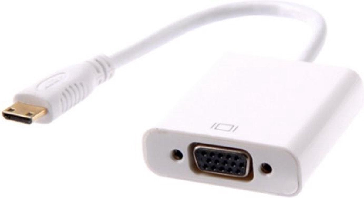 Coretek Mini HDMI naar VGA + 3