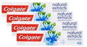 Colgate Natural Extracts Stralende Witheid Tandpasta 4x 75 ml