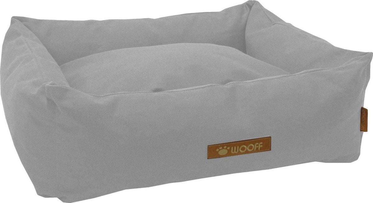 Wooff Mand Cocoon Vintage - Hondenmand - 70x60x20 cm Grijs Stof M