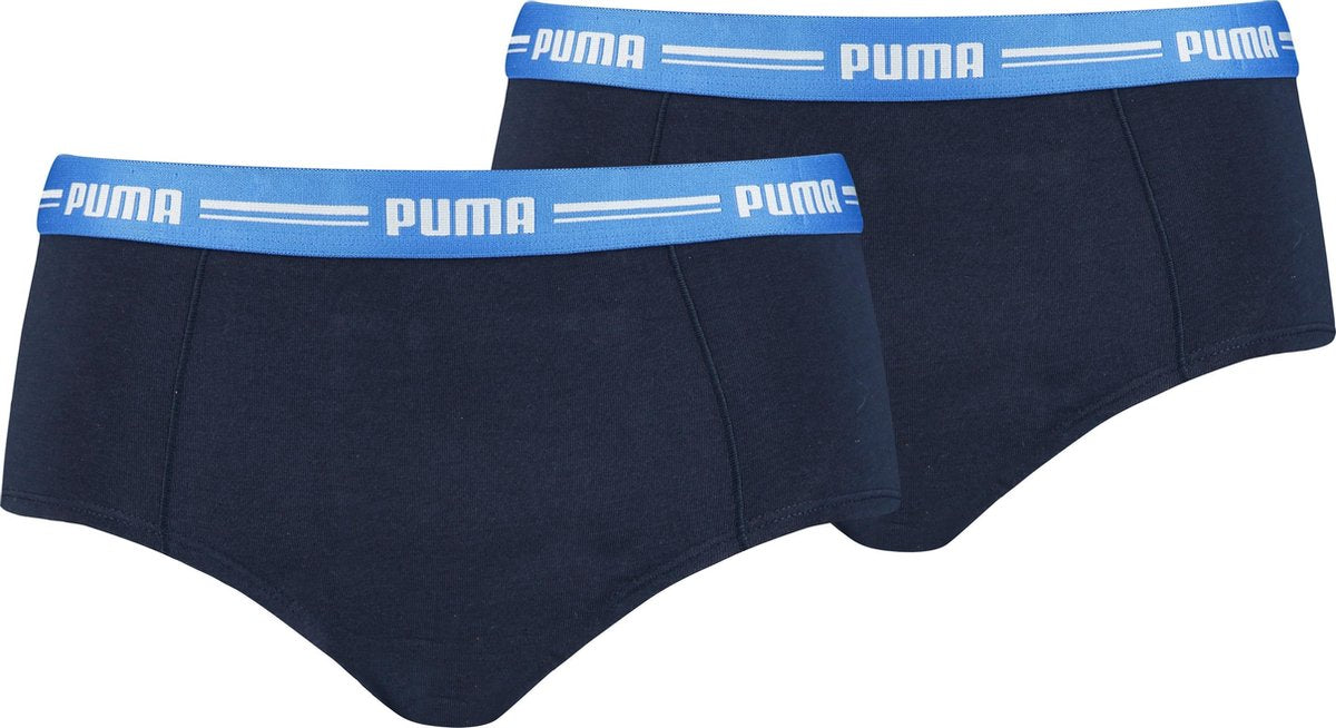 PUMA  2P PACK ECOM Dames Mini Short - Maat L