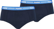 PUMA  2P PACK ECOM Dames Mini Short - Maat L