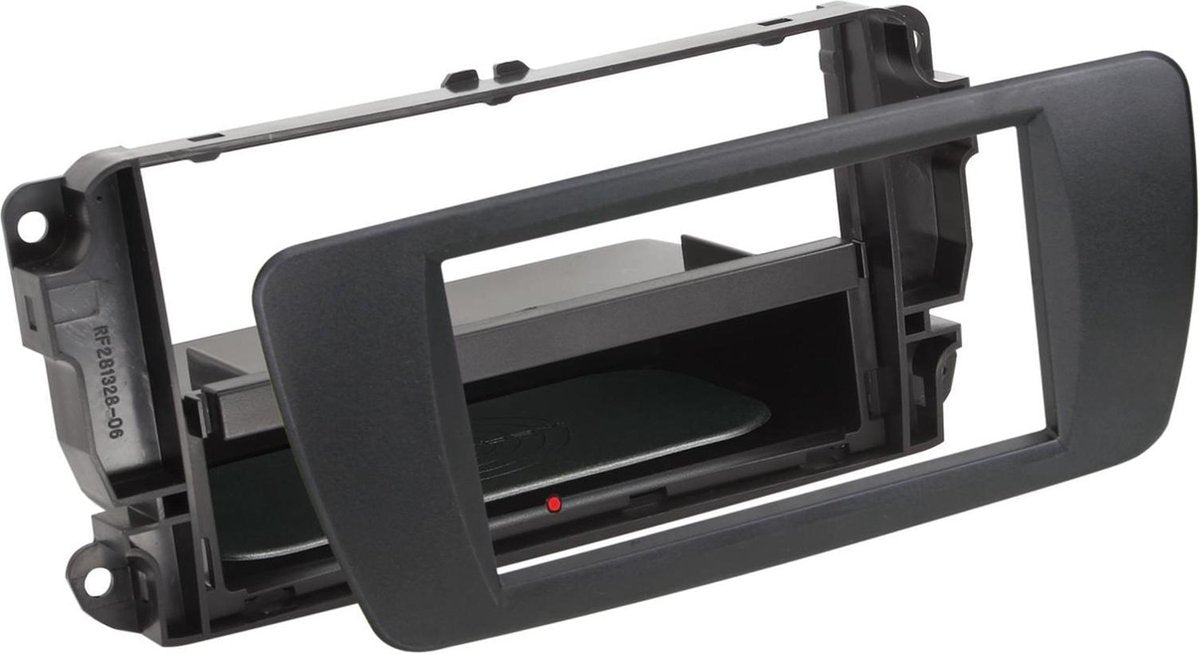 2-DIN Paneel Inbay® Seat Ibiza 2008-2017 Kleur: Mat Zwart