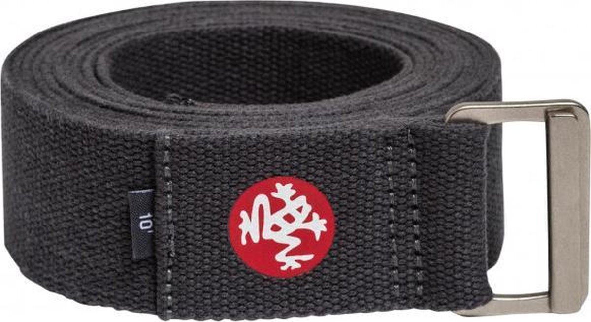 Manduka Yoga riem - donker grijs