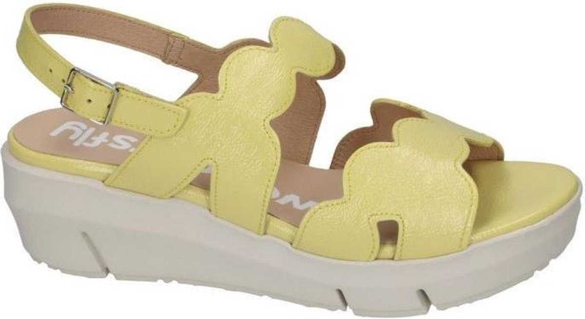 Wonders -Dames -  geel - sandalen - maat 40