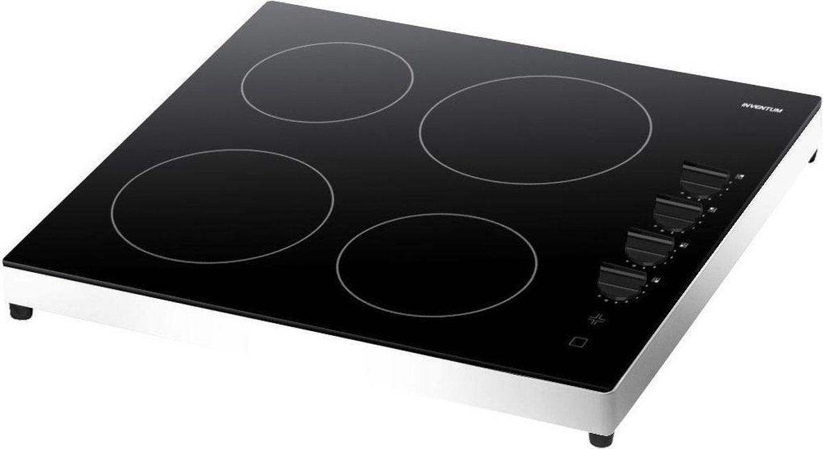 Inventum VKC6010WIT - Vrijstaande Elektrische Kookplaat - Wit